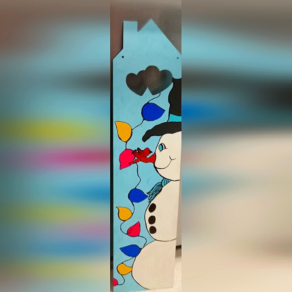 Snowman Door/Porch Sign